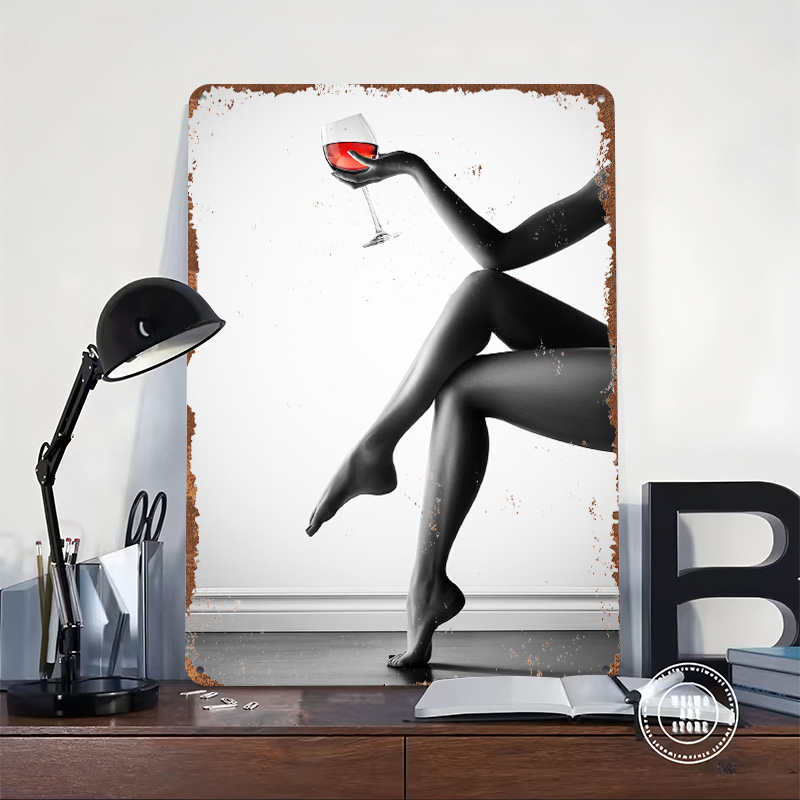Elegant Woman With Wine Glass  - огляд і ціна Women Accessories Poster