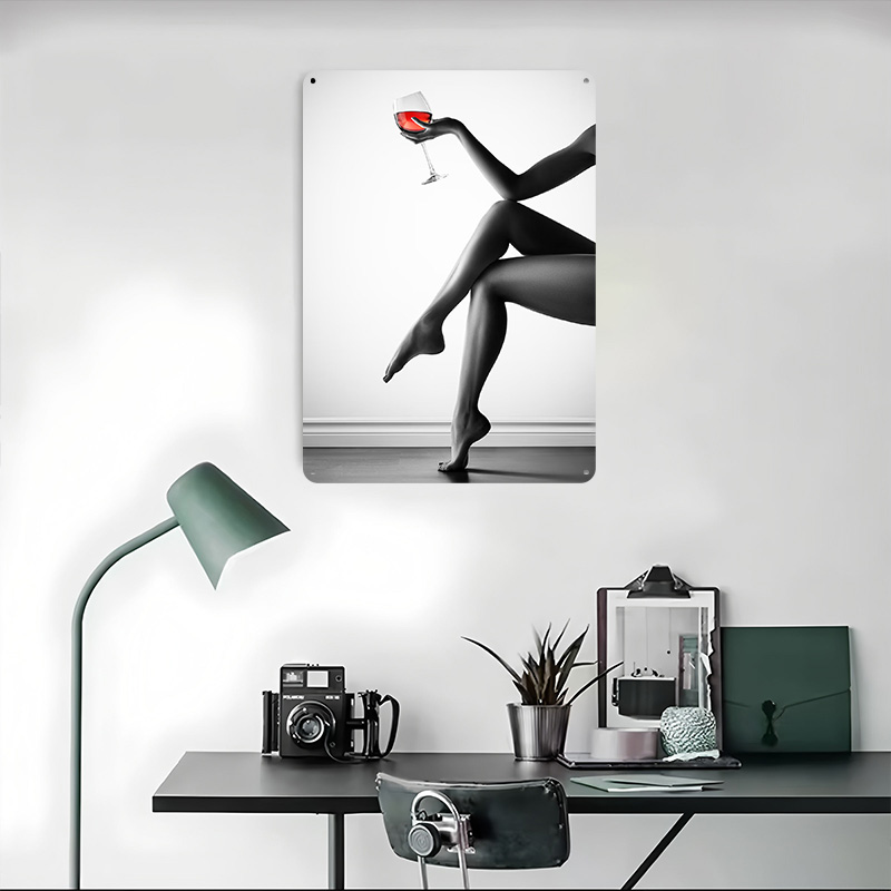 Elegant Woman With Wine Glass  - огляд і ціна Women Accessories Poster