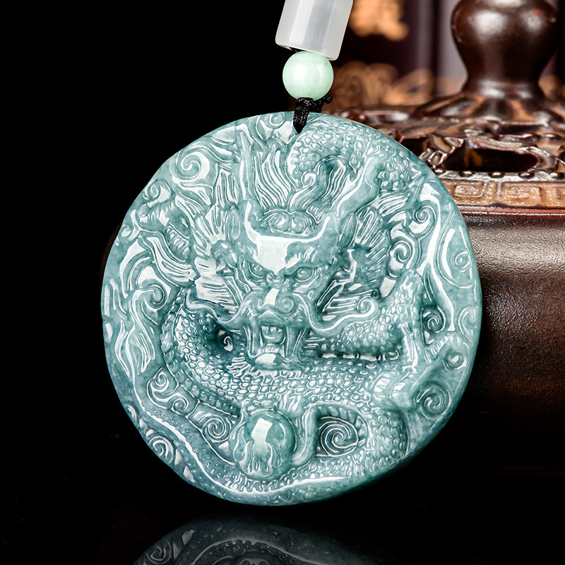 Burmese Jadeite Dragon Pendant - огляд і ціна Women'S Vintage Accessories