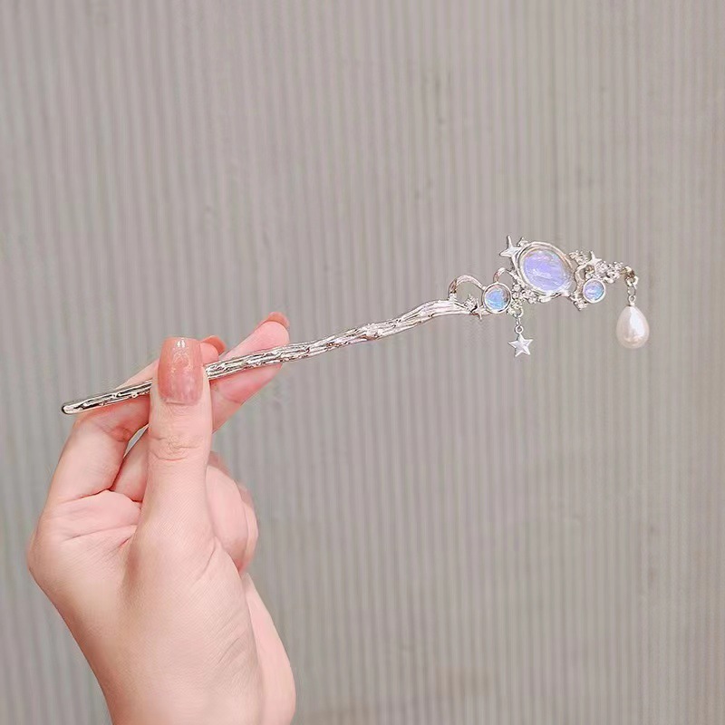 Moonstone Hairpin with Star &  - огляд і ціна Women Accessories Aesthetic