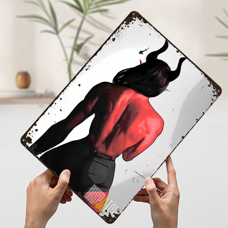 Red-skinned Demon Woman Back V - огляд і ціна Women Accessories Poster