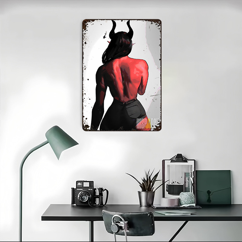 Red-skinned Demon Woman Back V - огляд і ціна Women Accessories Poster