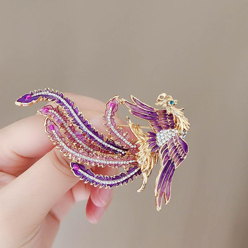Unisex Enamel Animal Bird Cate - огляд і ціна Women'S Accessories Categories