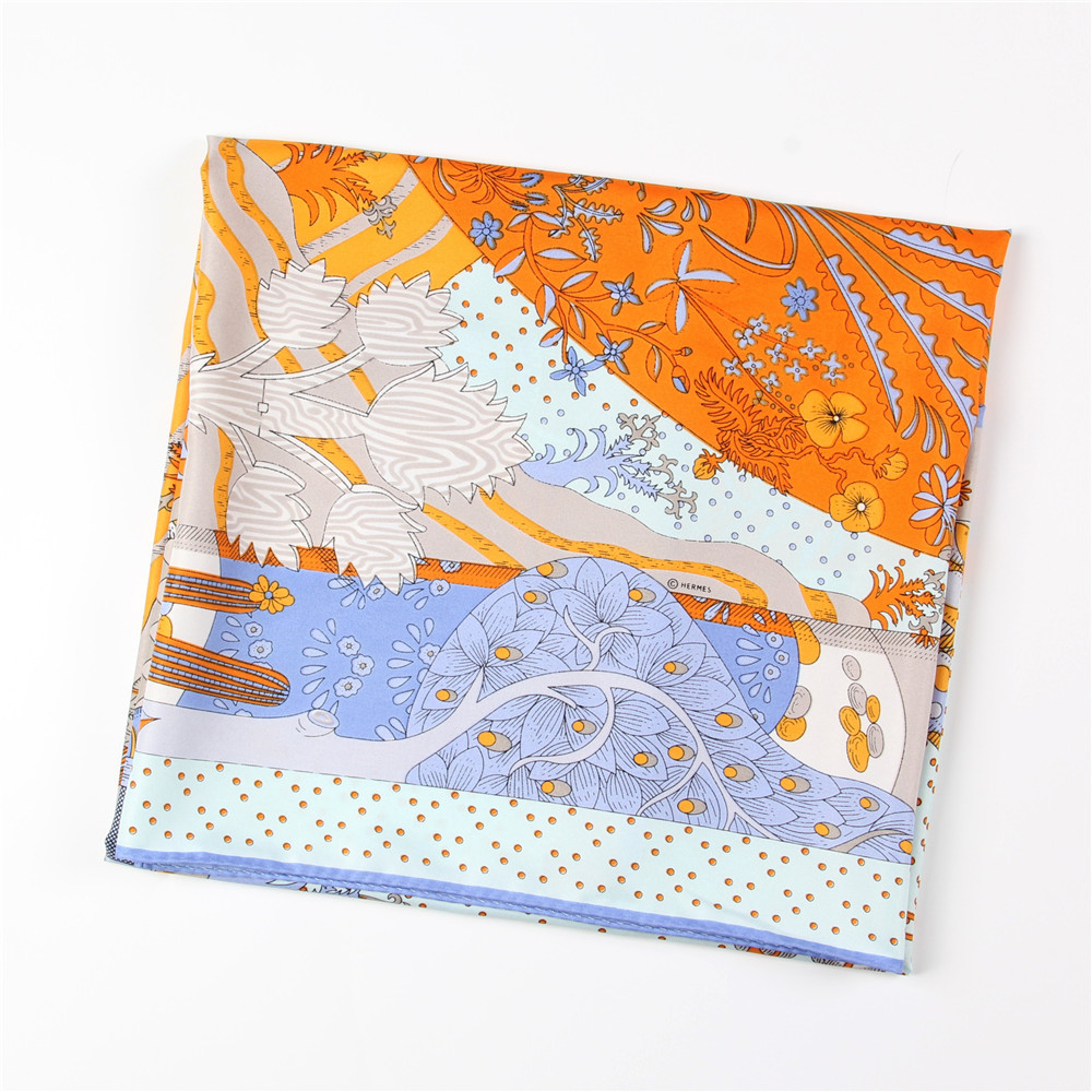 Manual Hand Rolled Twill Silk  - огляд і ціна Silk Scarf Square