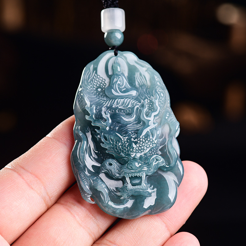Natural Burmese Jadeite Dragon - огляд і ціна Women'S Vintage Accessories