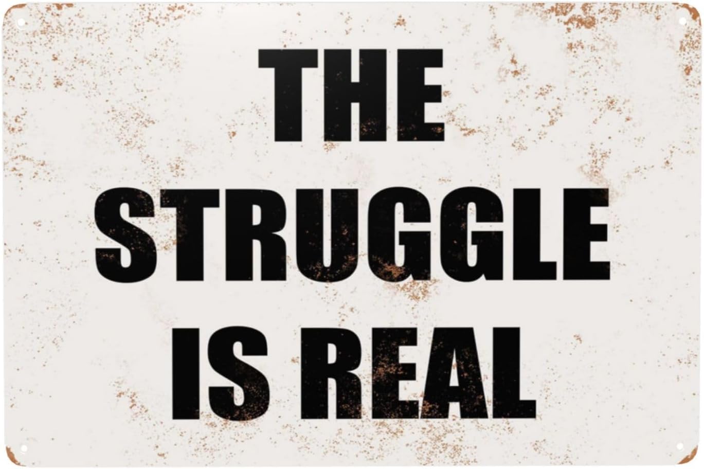 The Struggle is Real Funny Ret - огляд і ціна Women Accessories Poster