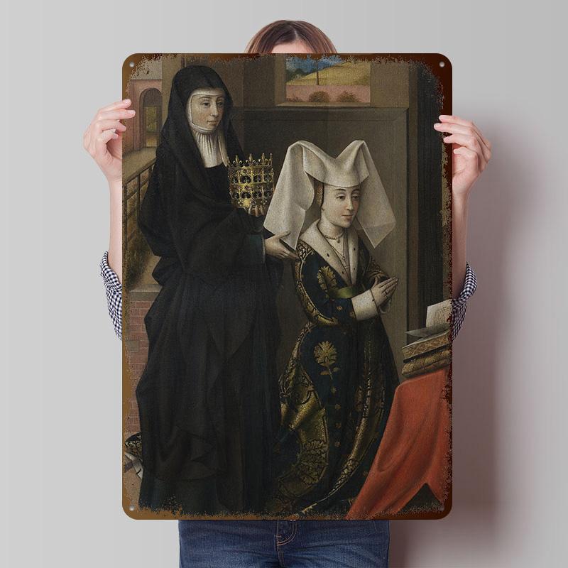 Religious Painting of Two Wome - огляд і ціна Women Accessories Poster