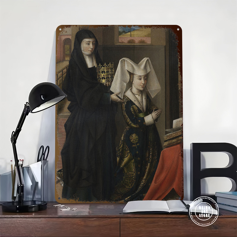 Religious Painting of Two Wome - огляд і ціна Women Accessories Poster