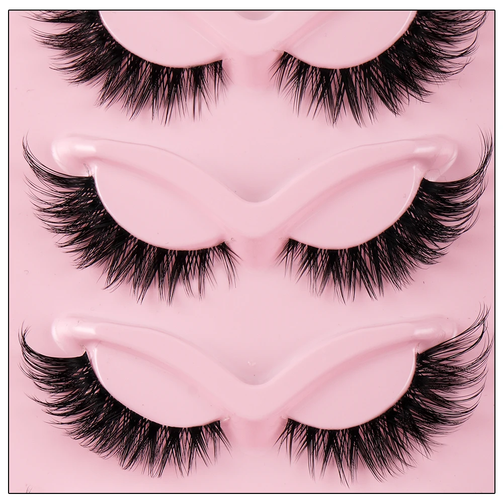 Cat Eye 5 Pairs 3D Natural Fal - огляд і ціна Women Accessories Clearance