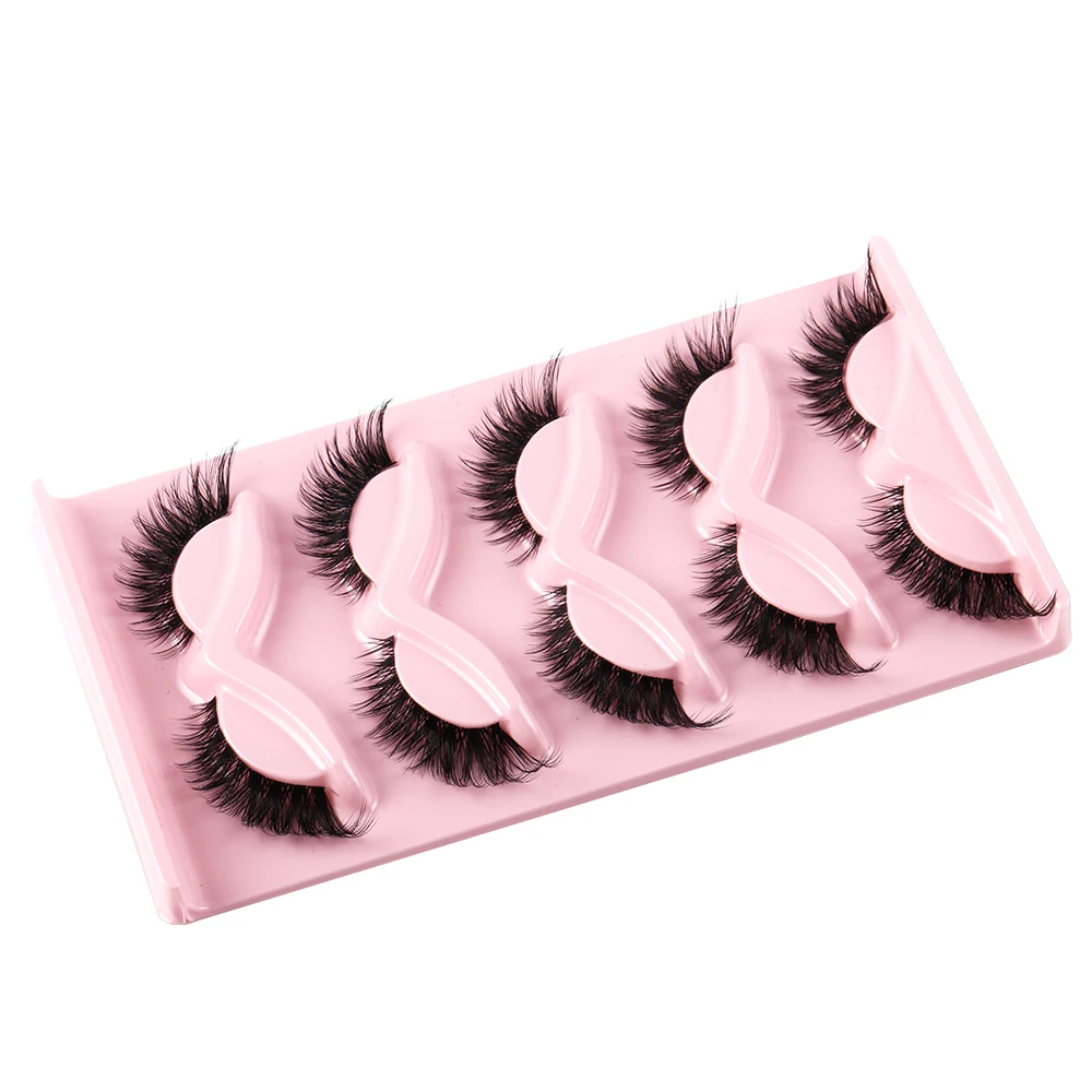 Cat Eye 5 Pairs 3D Natural Fal - огляд і ціна Women Accessories Clearance