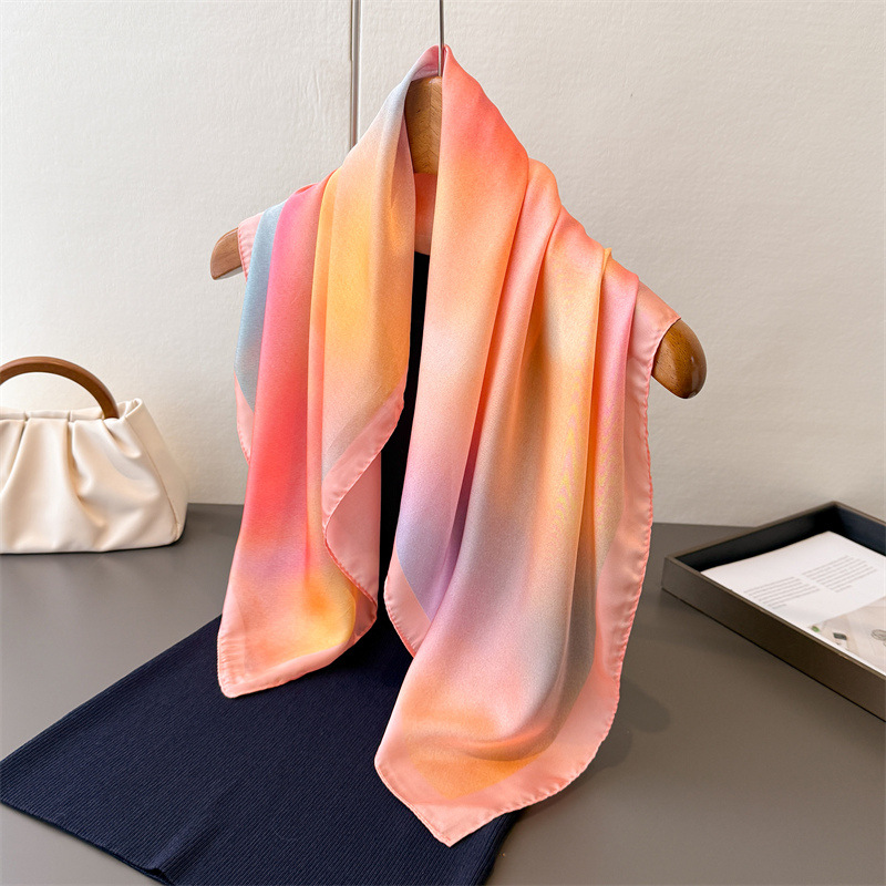 2025 Design Fashion Square Sil - огляд і ціна Silk Scarf Square