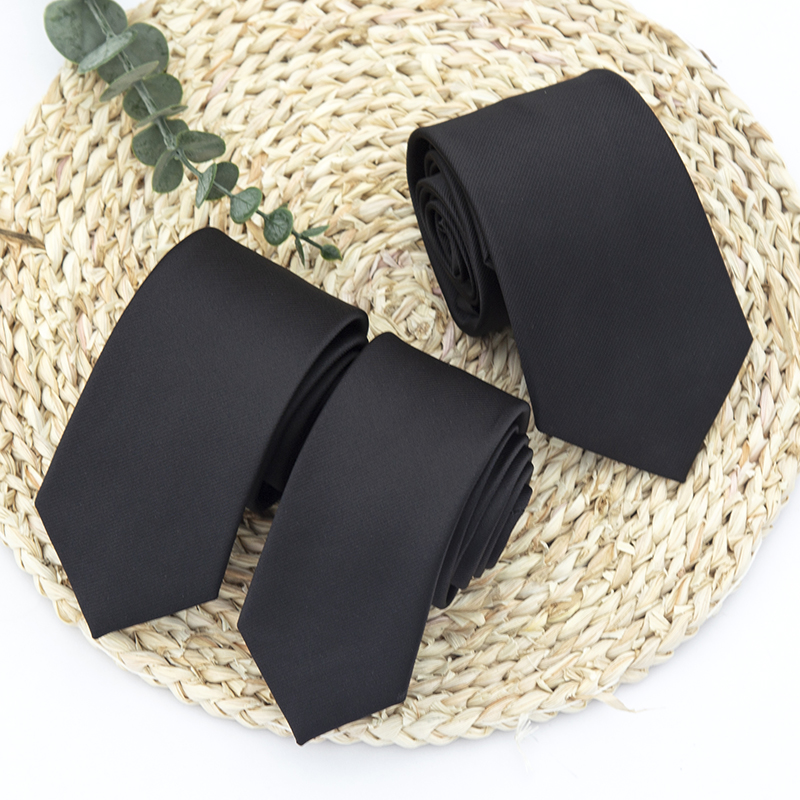New Classic Black Ties for Men - огляд і ціна Women Accessories Business
