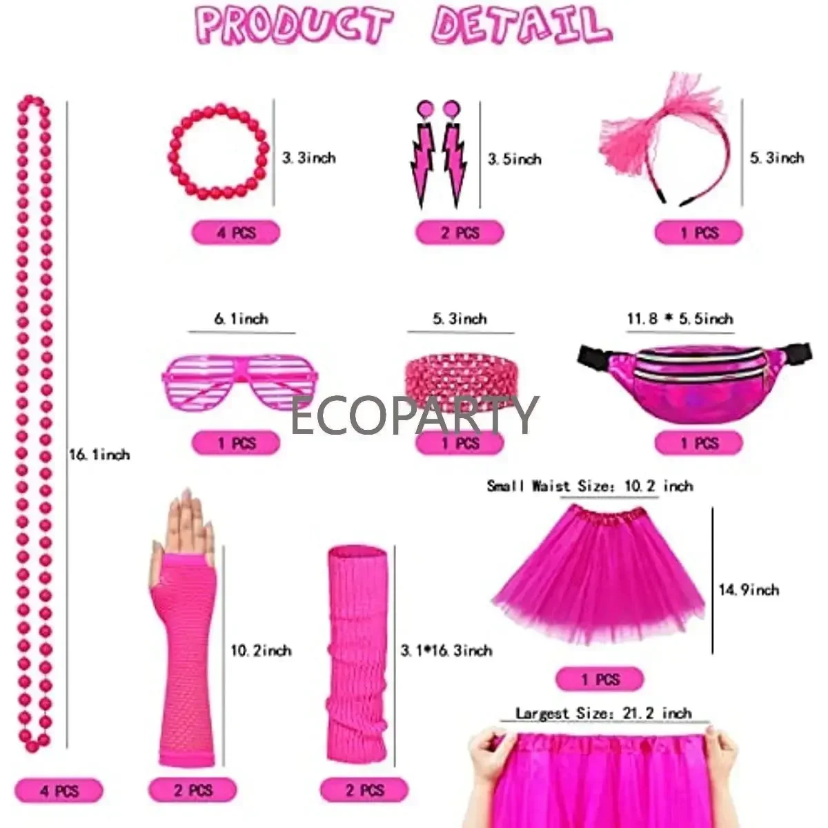 1980er Costume Accessories for - огляд і ціна Women'S Accessories In The 80S