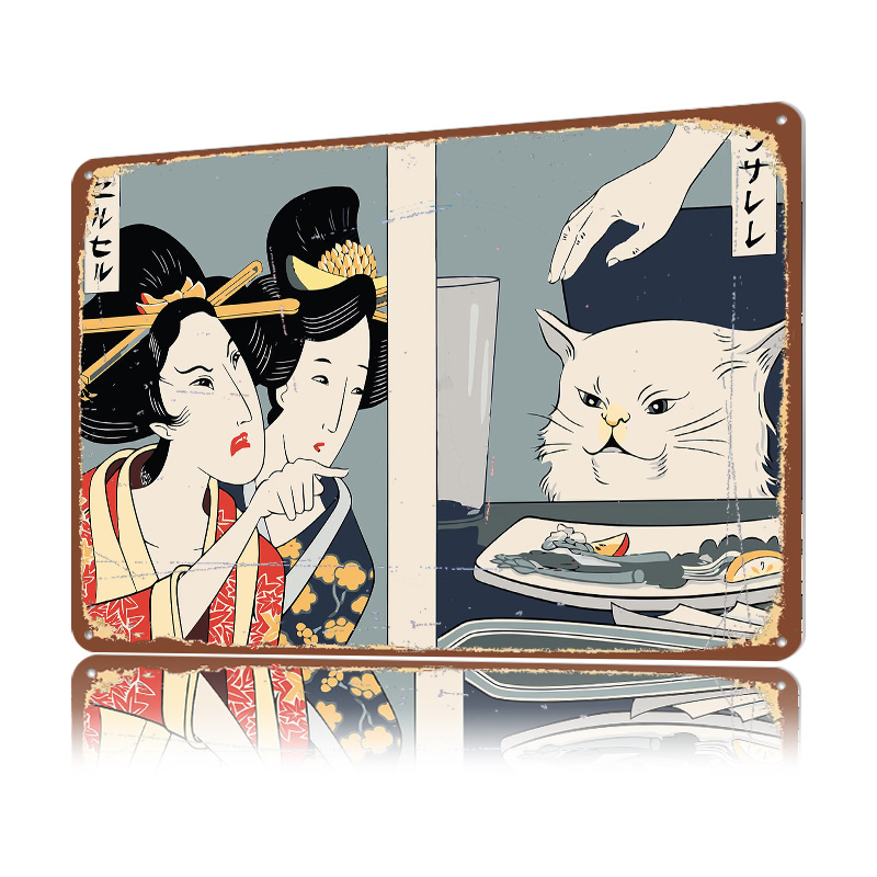 Woman Yelling At a Cat 3D Prin - огляд і ціна Women Accessories Poster