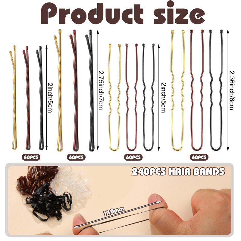 480Pcs Per Box Hair Styling Ac - огляд і ціна Women Accessories Aesthetic
