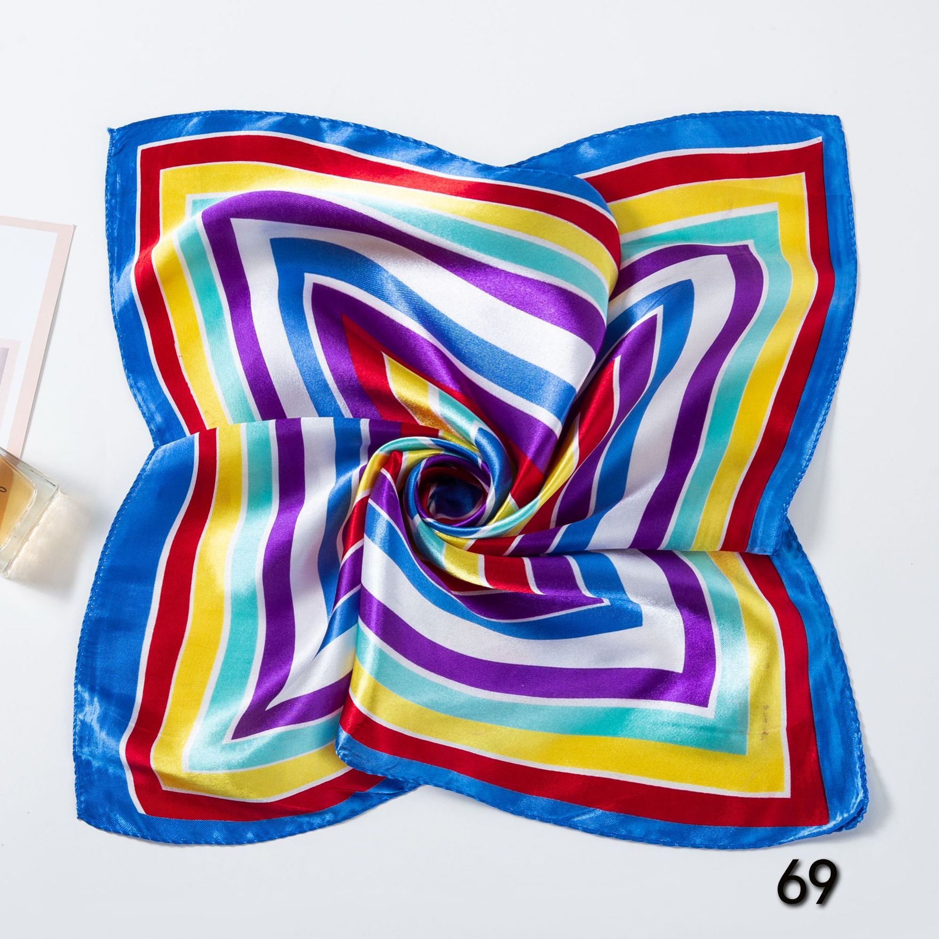 50*50cm Square Silk Scarves Sc - огляд і ціна Women Accessories Business