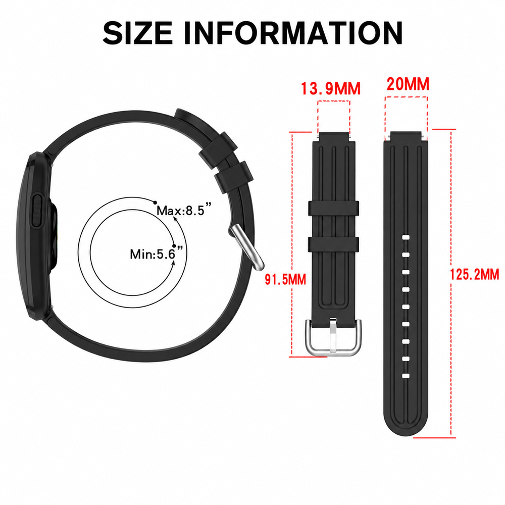 Silicone Strap For Garmin CIRQ - огляд і ціна Women'S Accessories To Wear With Watch
