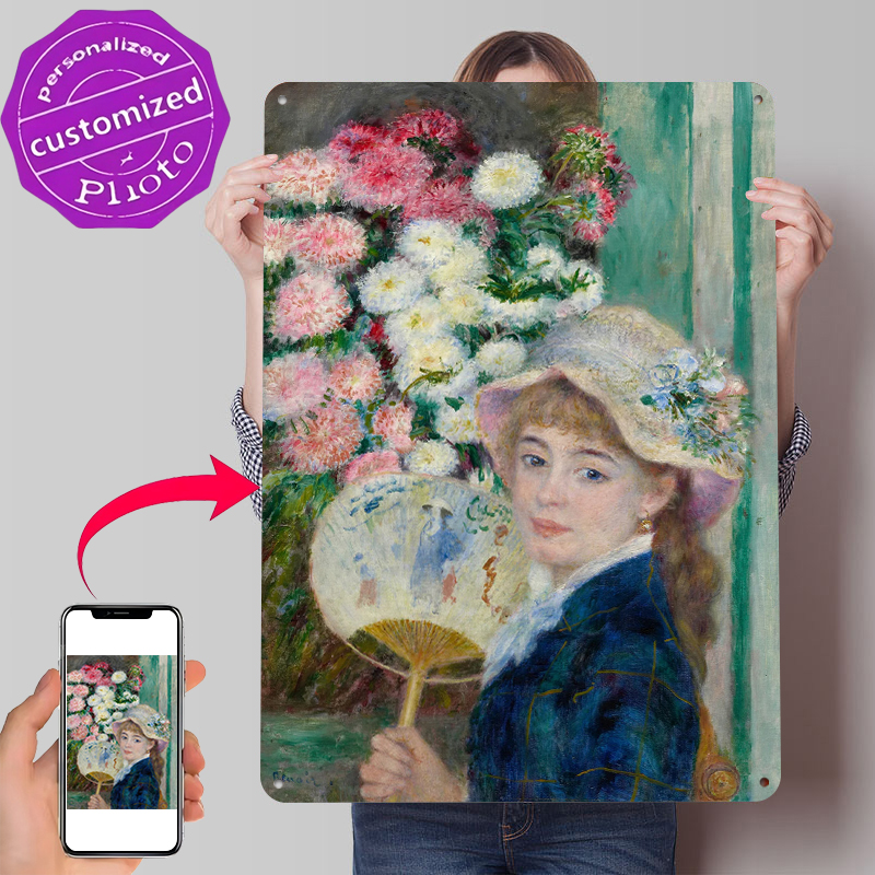 Young Woman With Fan and Flowe - огляд і ціна Women Accessories Poster