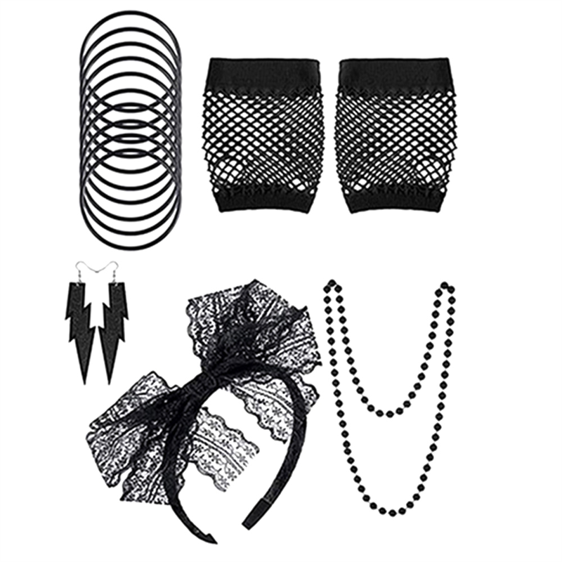 Classic-80S Fancy Dress Costum - огляд і ціна Women'S Accessories In The 80S