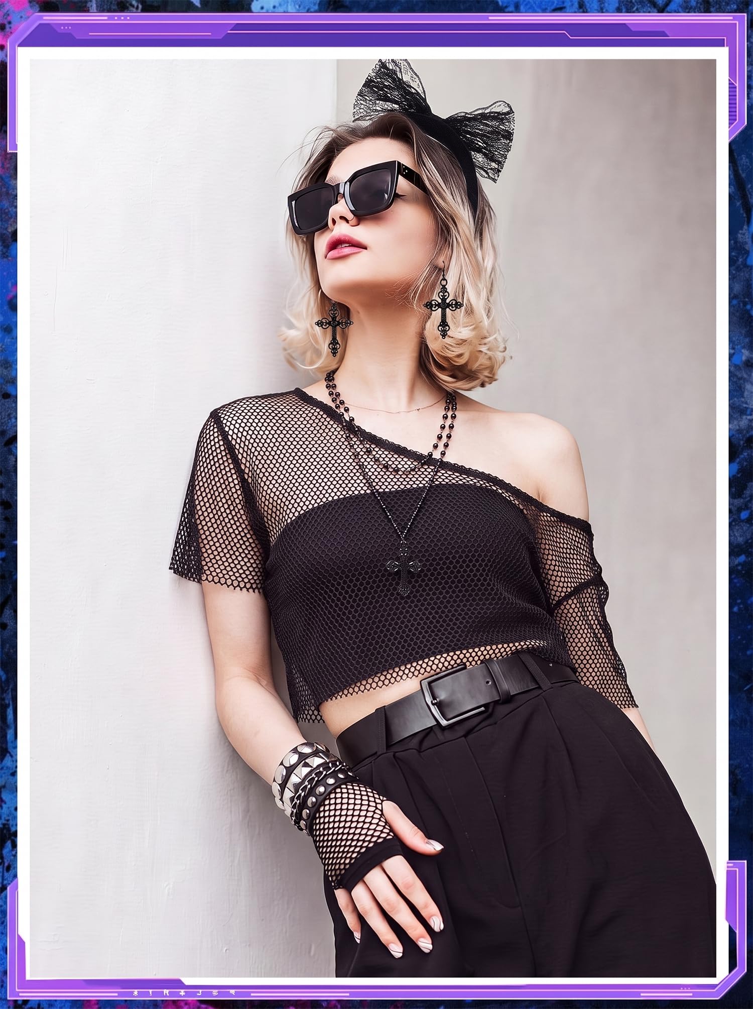 8 Pcs 80s Outfit for Women 80s - огляд і ціна Women'S Accessories In The 80S