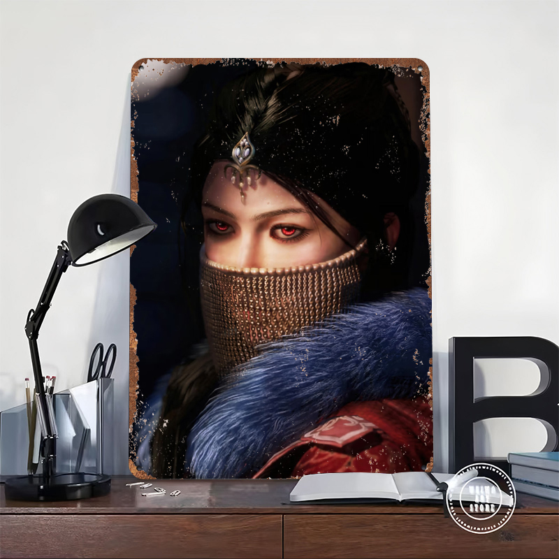 Mysterious Woman With Red Eyes - огляд і ціна Women Accessories Poster
