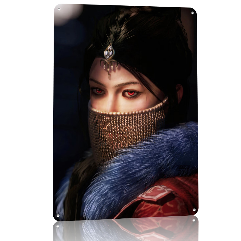Mysterious Woman With Red Eyes - огляд і ціна Women Accessories Poster