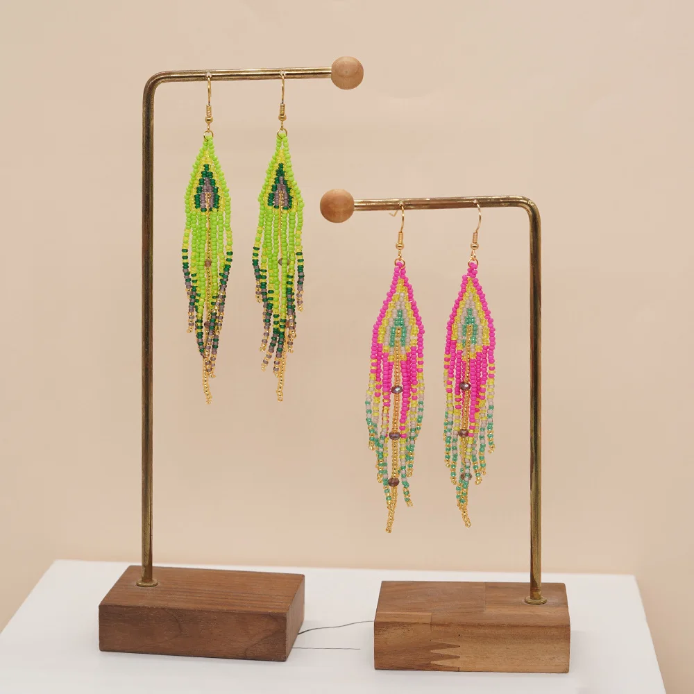 Beaded earrings Tassel Origina - огляд і ціна Tassel Earrings Boho