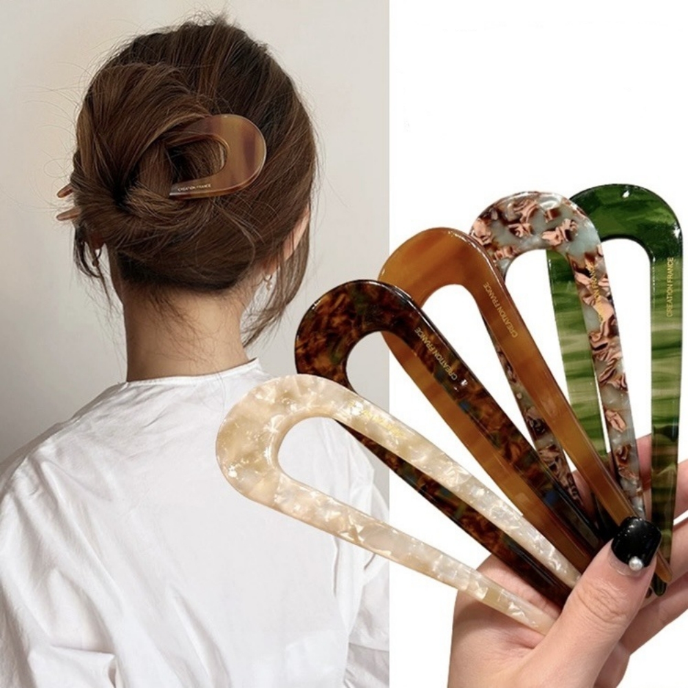 U Shape Hairpins Women French  - огляд і ціна Women Accessories Website