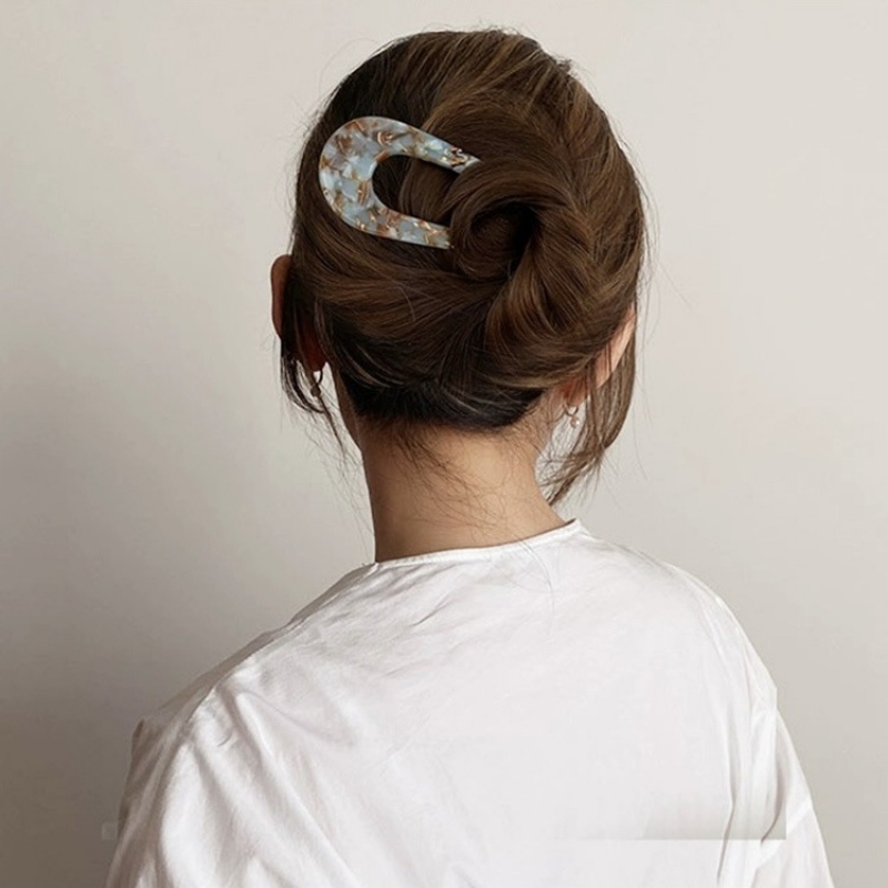 U Shape Hairpins Women French  - огляд і ціна Women Accessories Website