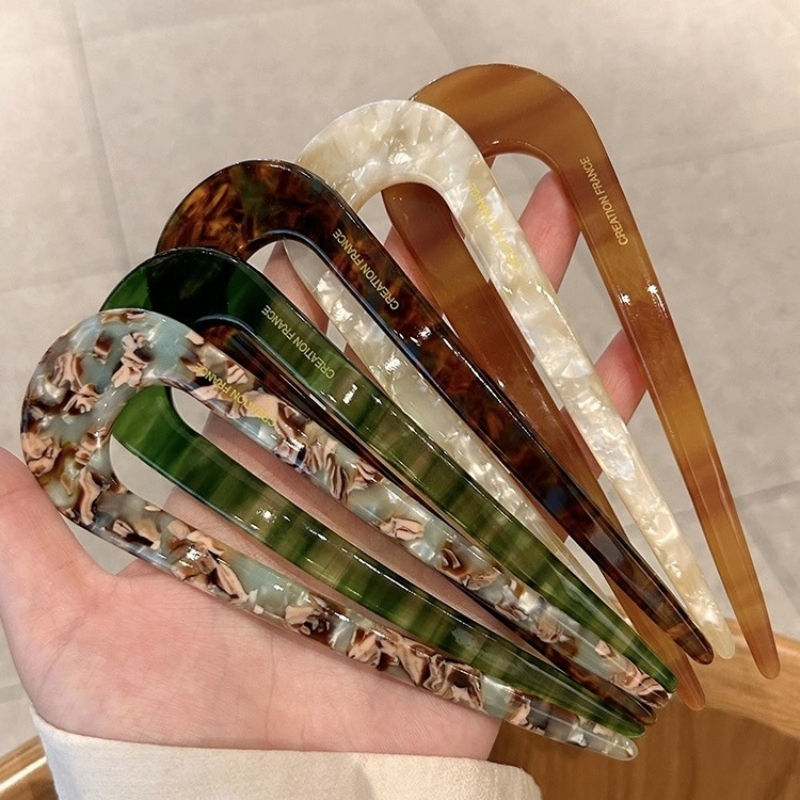 U Shape Hairpins Women French  - огляд і ціна Women Accessories Website