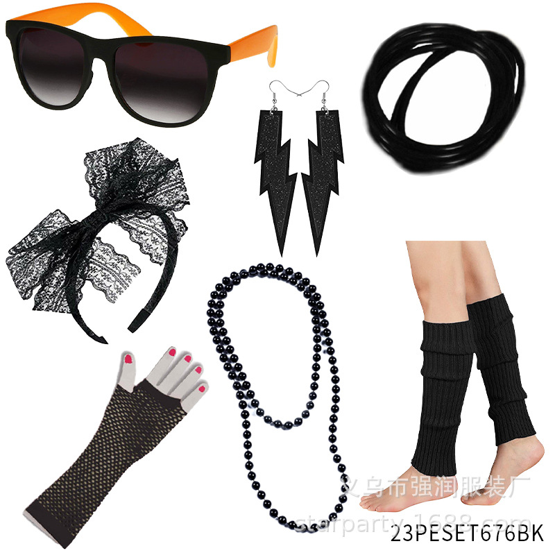 80s Fancy Party Costume Access - огляд і ціна Women'S Accessories In The 80S