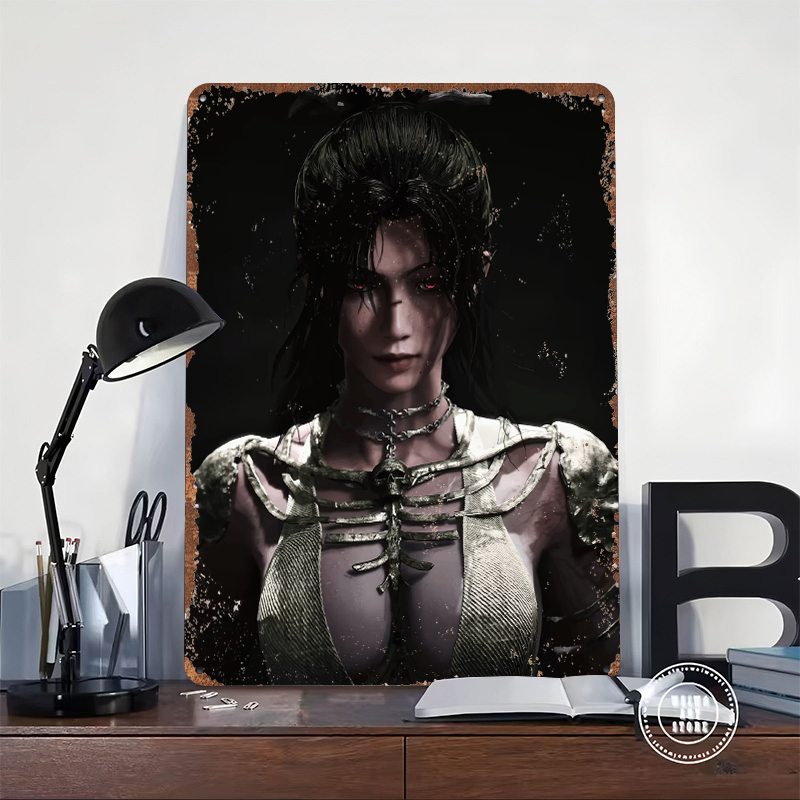 Dark Fantasy Woman With Red Ey - огляд і ціна Women Accessories Poster