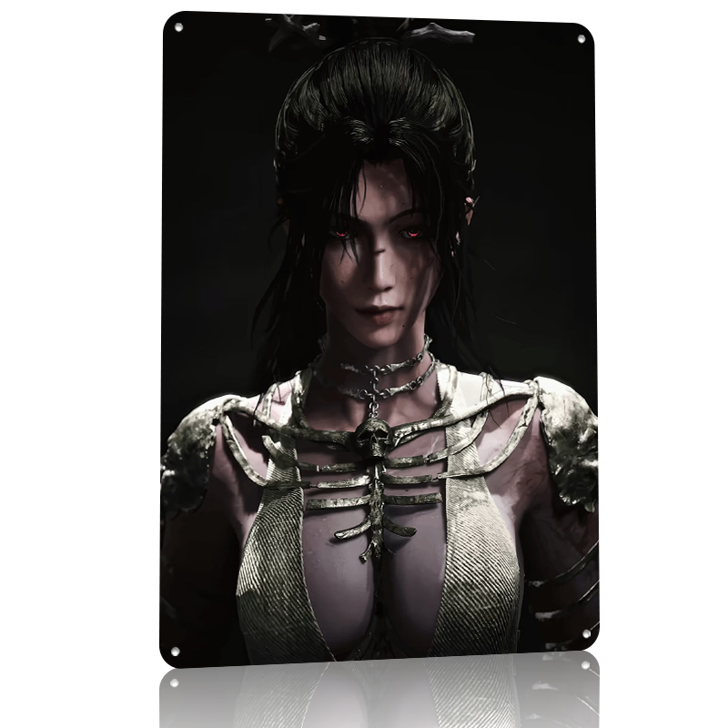 Dark Fantasy Woman With Red Ey - огляд і ціна Women Accessories Poster