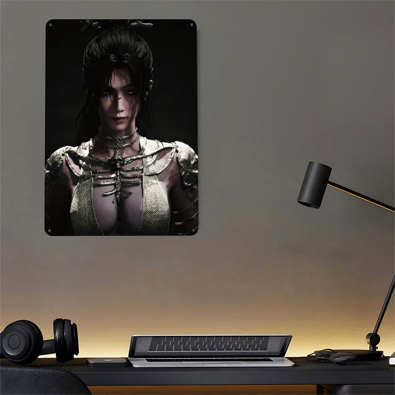 Dark Fantasy Woman With Red Ey - огляд і ціна Women Accessories Poster