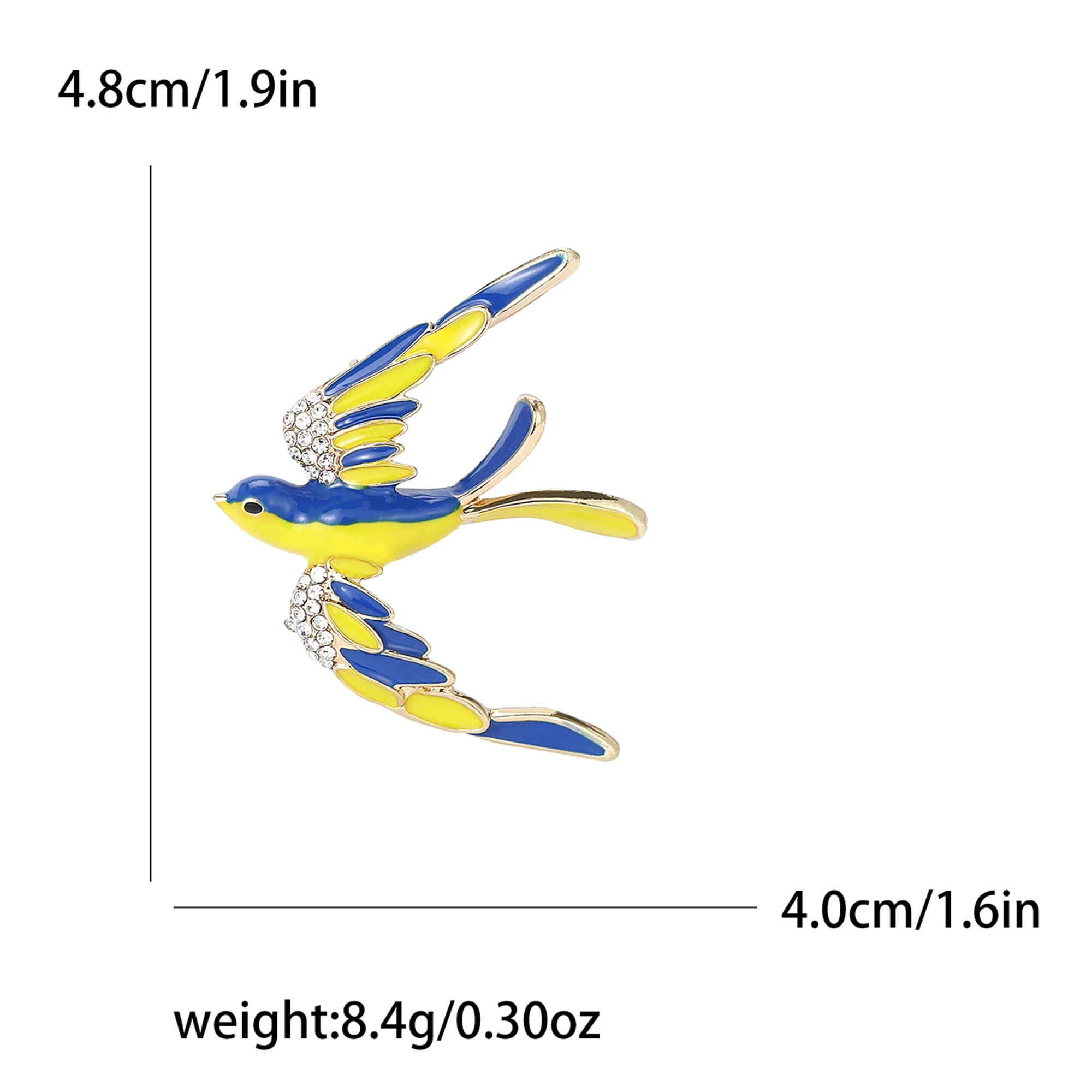 Rhinestone Swallow Brooches fo - огляд і ціна Women'S Accessories Categories