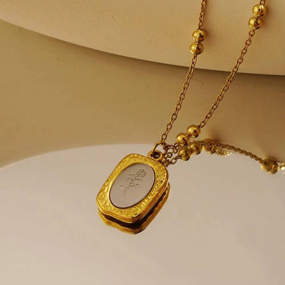 Fashion Rose Flower Delicate W - огляд і ціна Coin Necklace Delicate