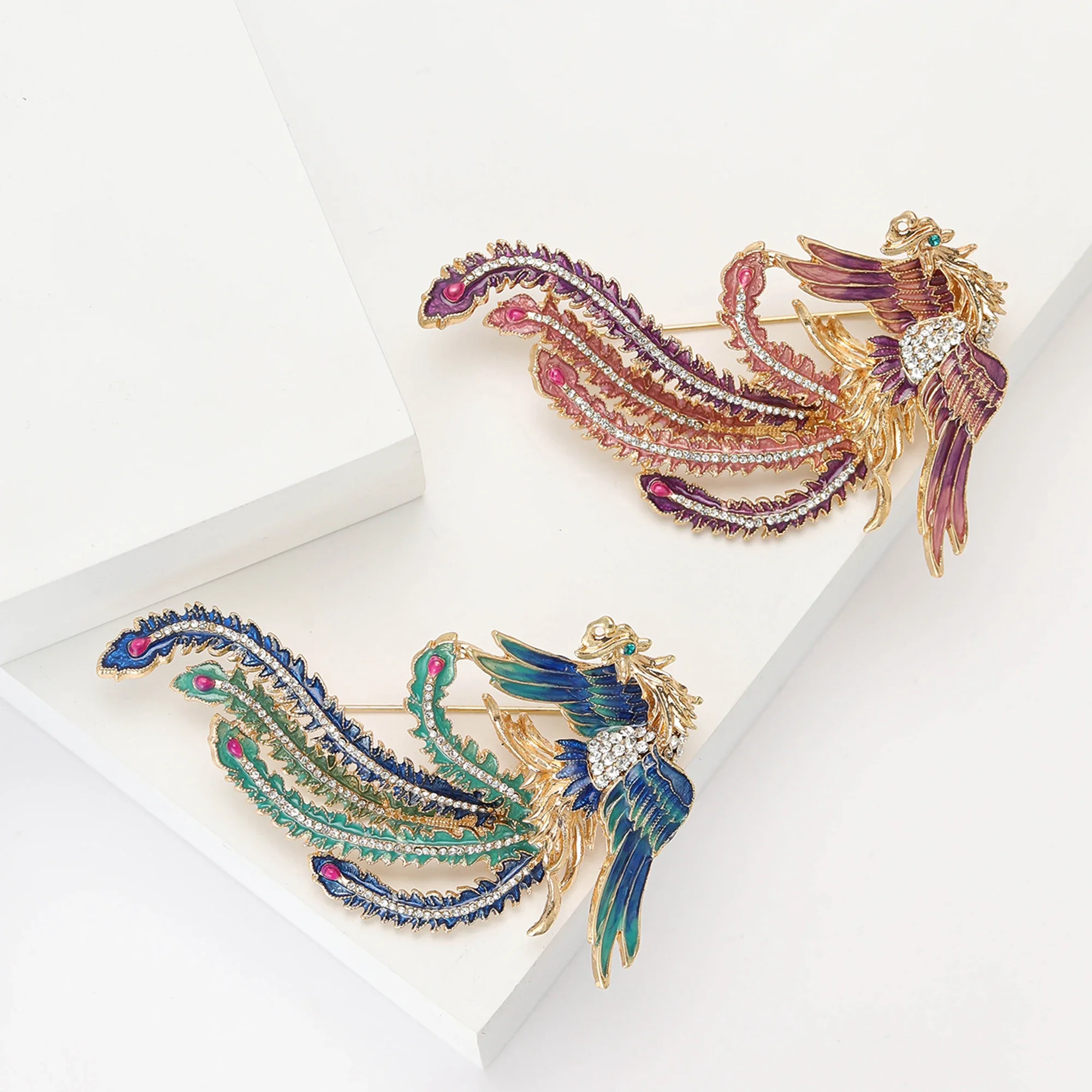 Rhinestone Phoenix Brooches fo - огляд і ціна Women'S Accessories Categories